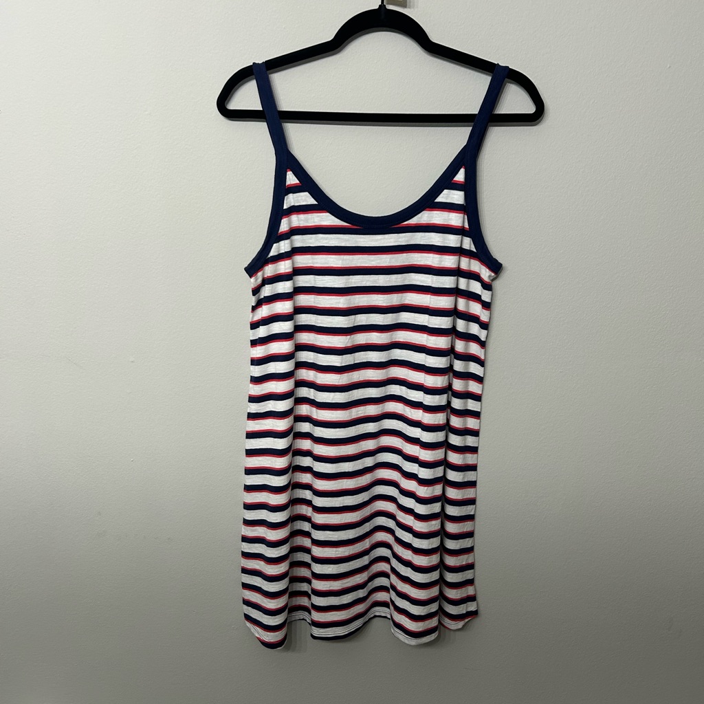 Women’s Universal Thread Striped Tank Top Size Medium Gd